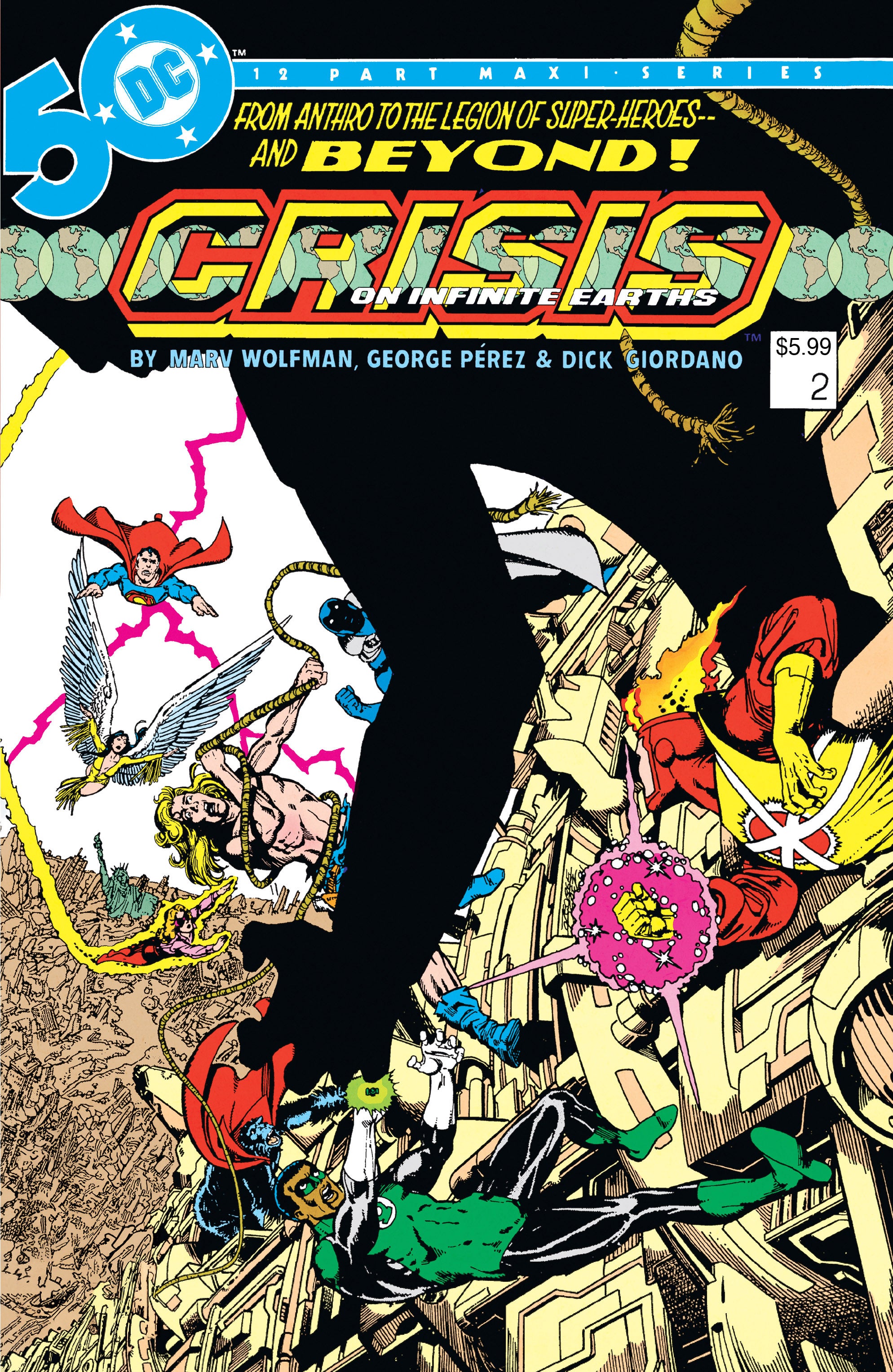 Crisis On Infinite Earths #2 Facsimile DC B Perez Foil 05/22/2024 | BD Cosmos