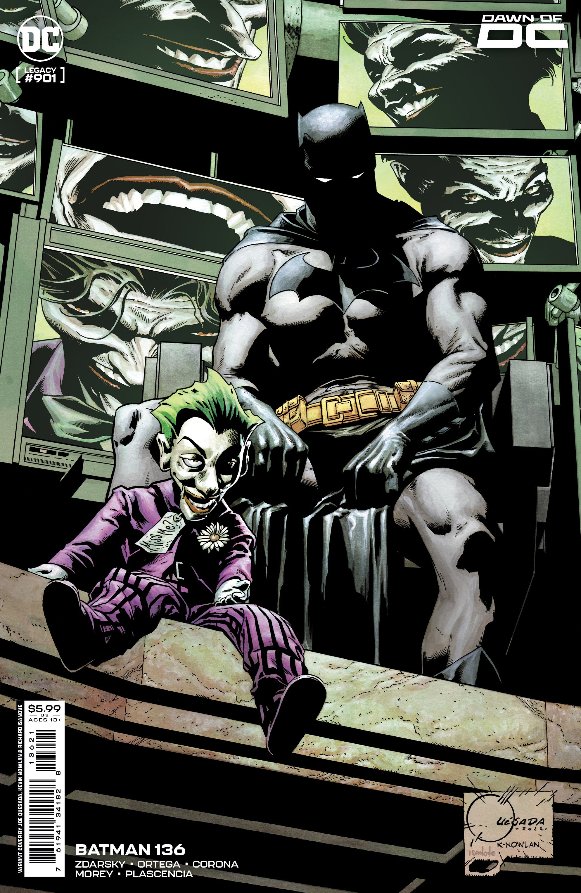 Batman #136 (2016) DC B Quesada Release 06/07/2023 | BD Cosmos