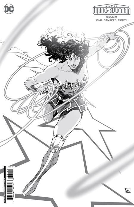 Wonder Woman #1 I 1:100 Sampere B&W 09/20/2023 | BD Cosmos