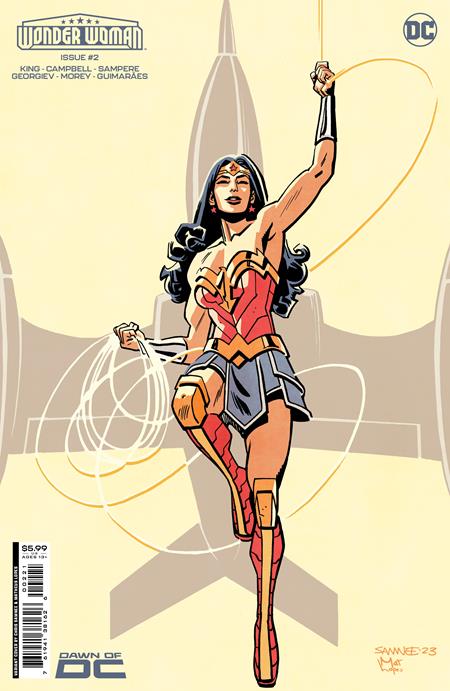 Wonder Woman #2 DC B Samnee Release 10/18/2023 | BD Cosmos