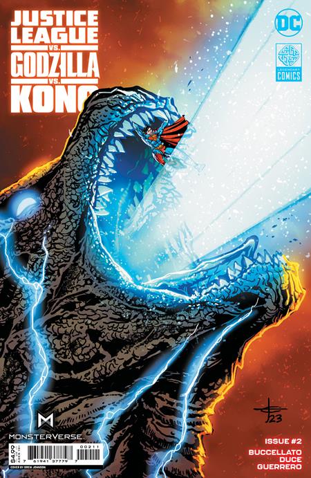 Justice League v Godzilla v Kong #2 DC A Johnson 11/22/2023 | BD Cosmos