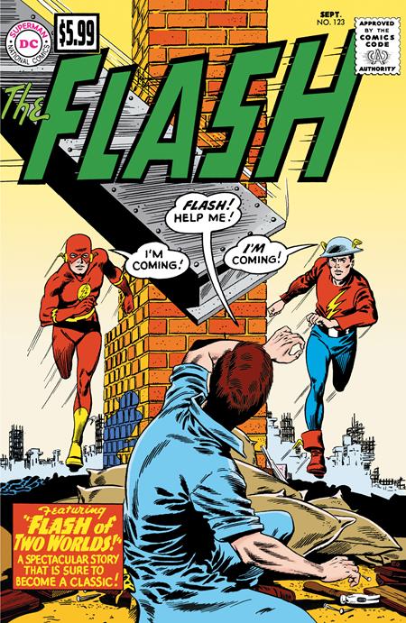 The Flash #123 DC Facsimile C Infantino & Anderson Foil 01/24/2024 | BD Cosmos