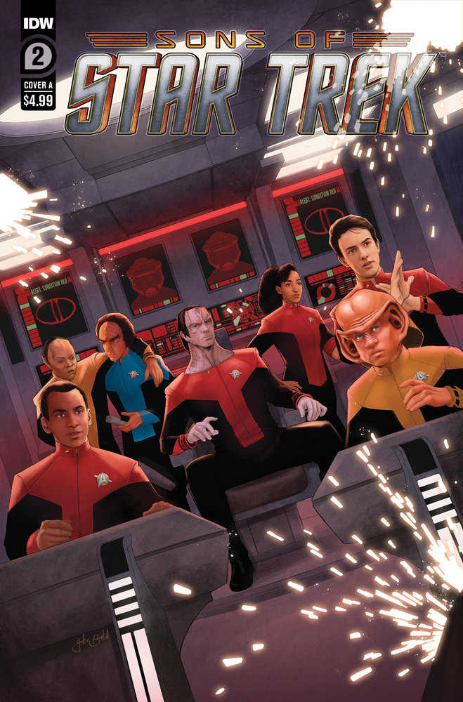 Star Trek: Sons Of Star Trek #2 Cover A (Bartok) | BD Cosmos