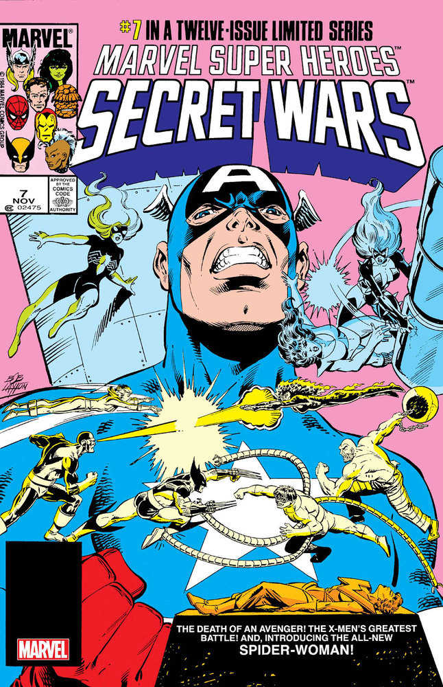 Marvel Super Heroes Secret Wars #7 MARVEL B Facsimile Foil Release 07/03/2024 | BD Cosmos