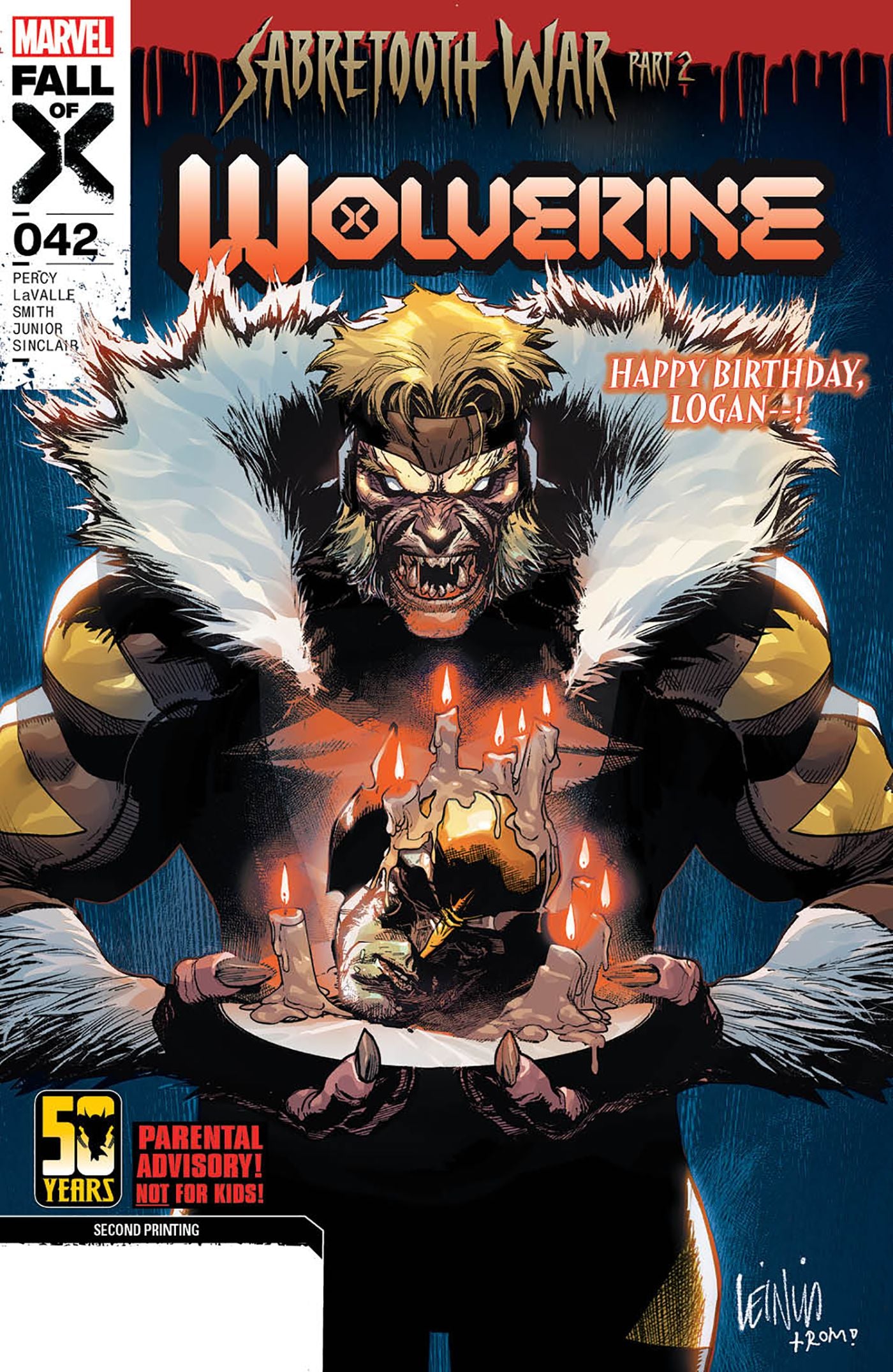 Wolverine #42 2nd Print MARVEL Leinil Yu 03/13/2024 | BD Cosmos