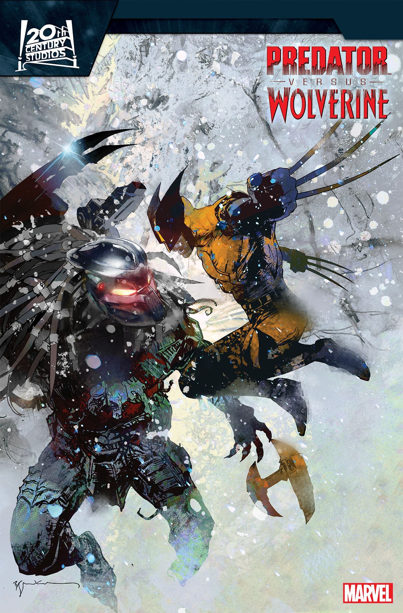 Predator vs. Wolverine #4 MARVEL B Sienkiewicz 12/27/2023 | BD Cosmos