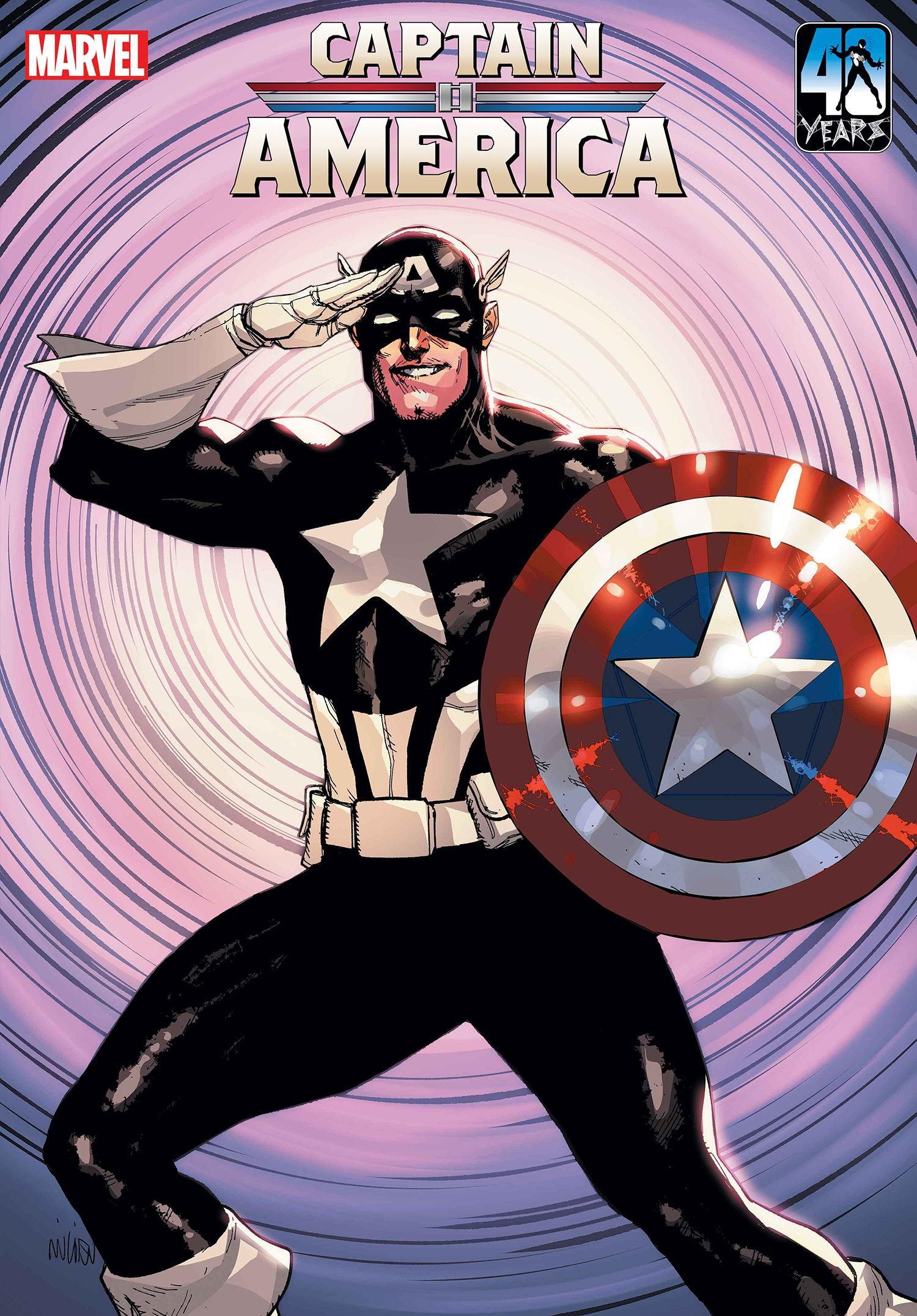 Captain America #9 B MARVEL Yu Black Costume 05/08/2024 | BD Cosmos