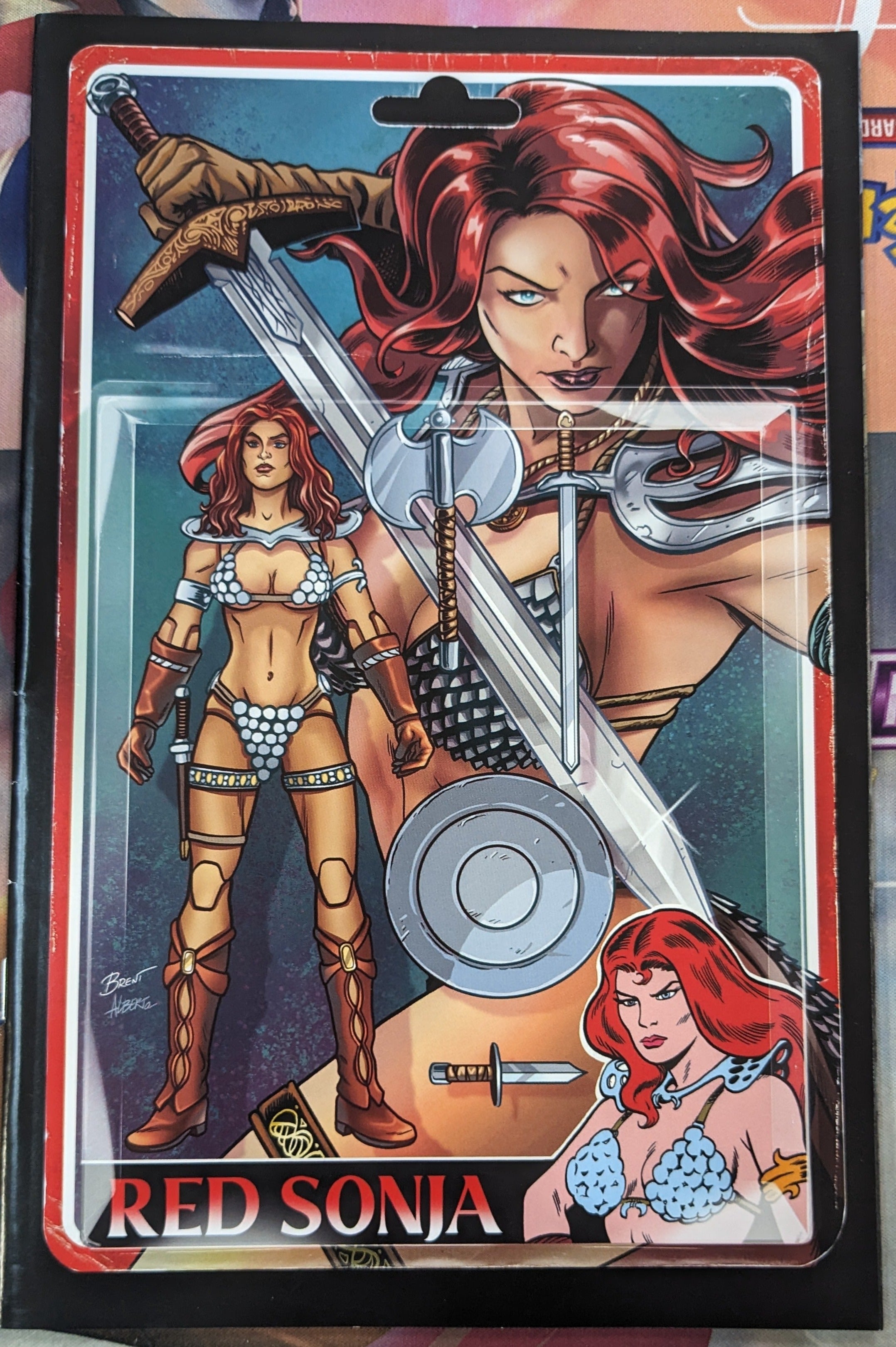 Red Sonja 2023 #1 Dynamite X 1:25 Action Figure Virgin Release 07/19/2023 | BD Cosmos