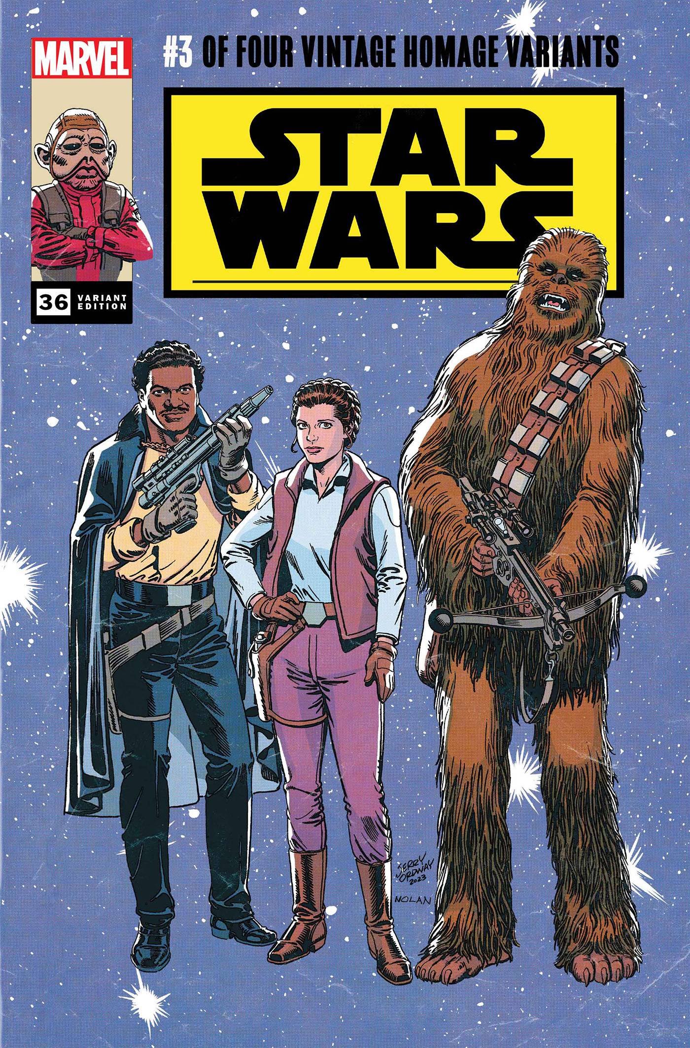 Star Wars #36 (2020) MARVEL Ordway Release 07/05/2023 | BD Cosmos