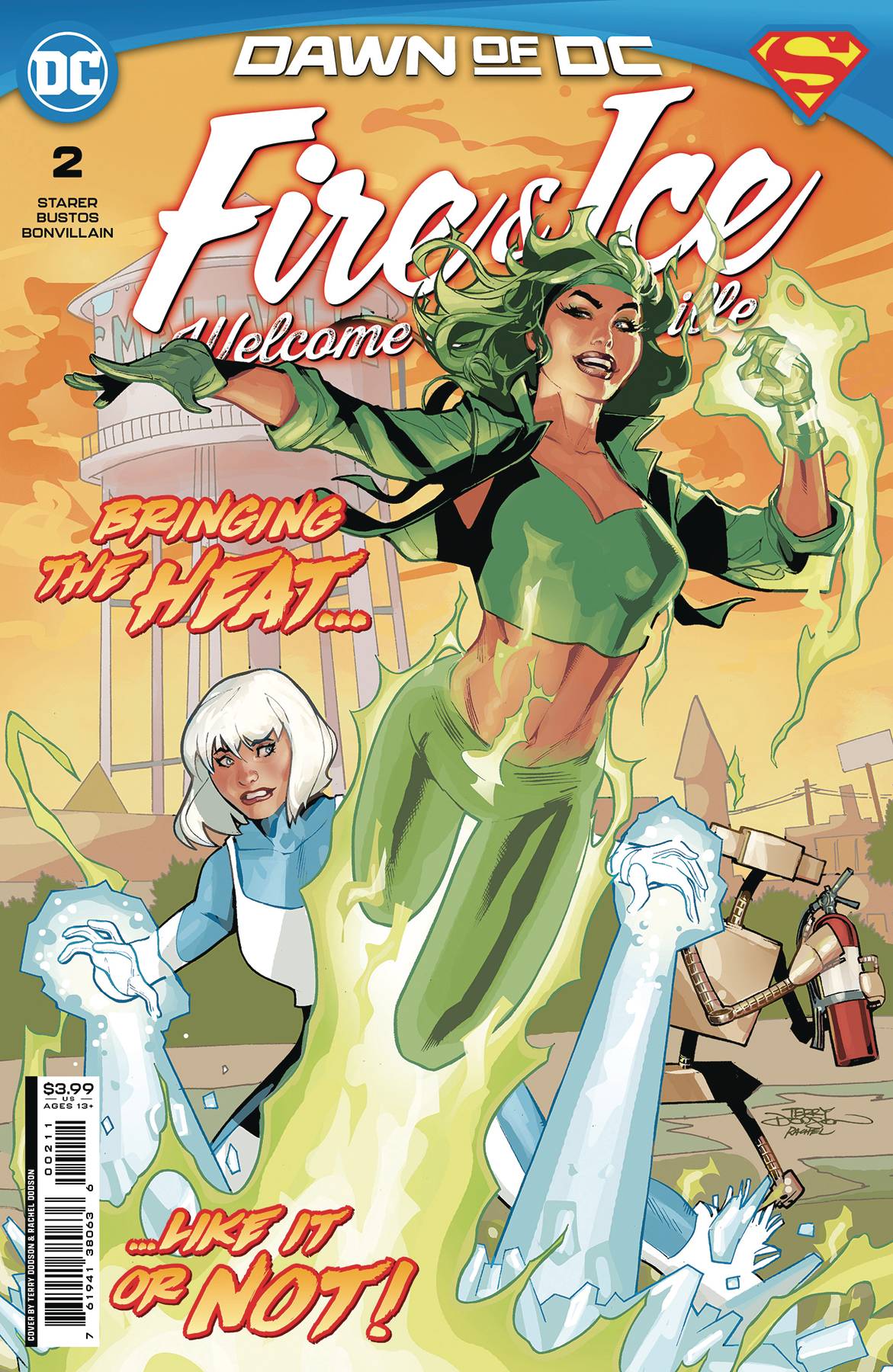 Fire Ice Welcome To Smallville #2 DC A Dodson 10/04/2023 | BD Cosmos