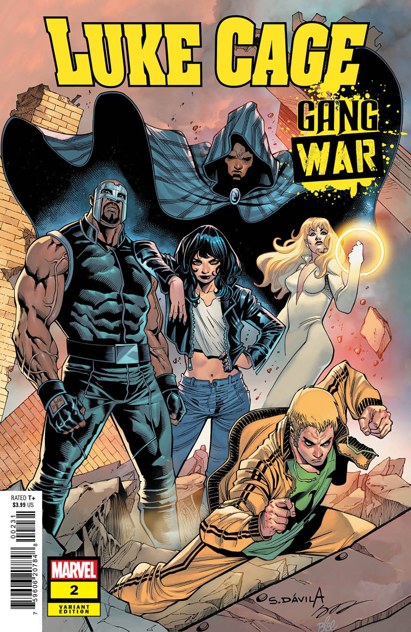 Luke Cage Gang War #2 MARVEL C Davila Connecting 12/13/2023 | BD Cosmos