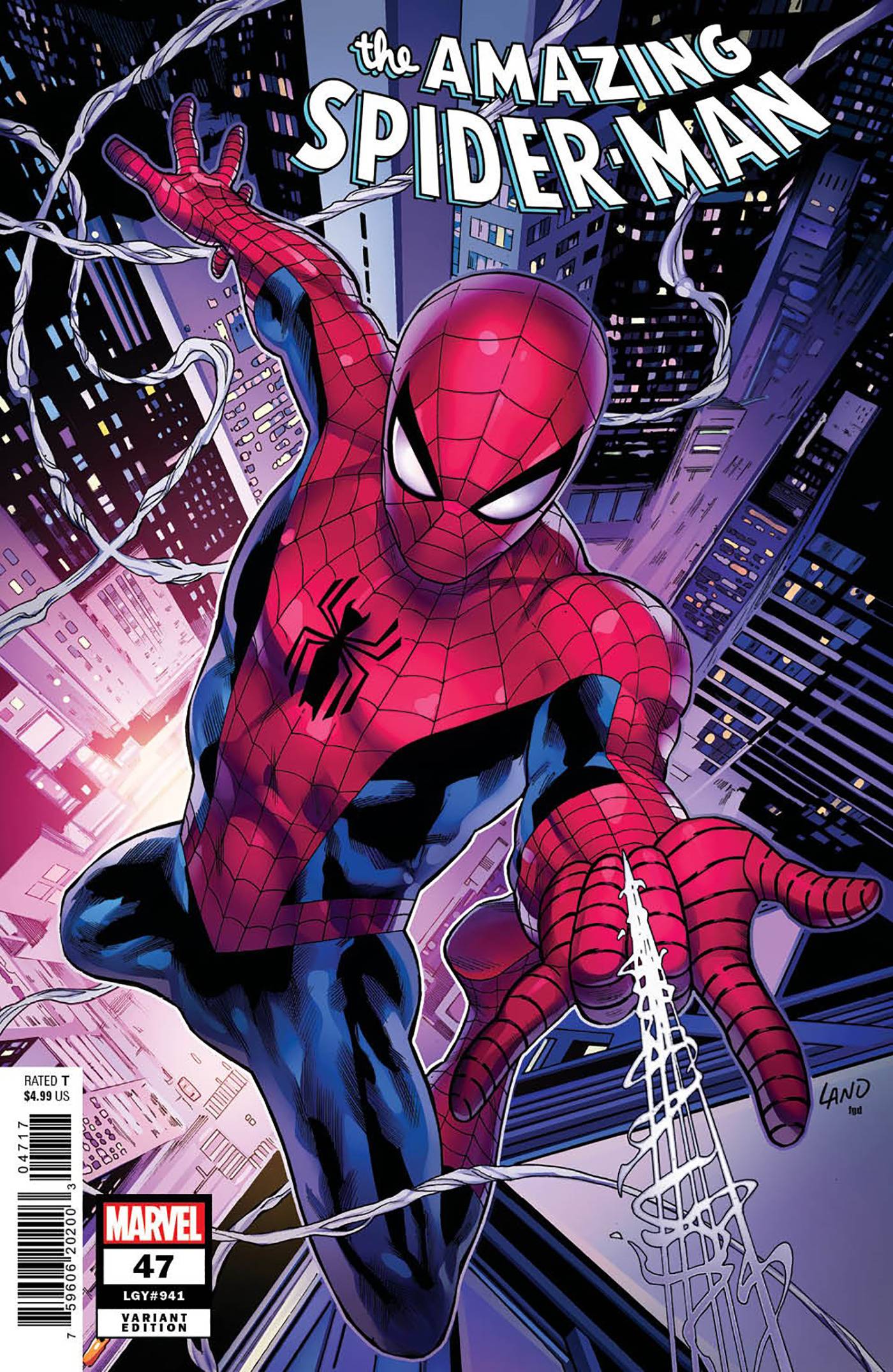 Amazing Spider-Man #47 MARVEL 1:25 Land 04/10/2024 | BD Cosmos