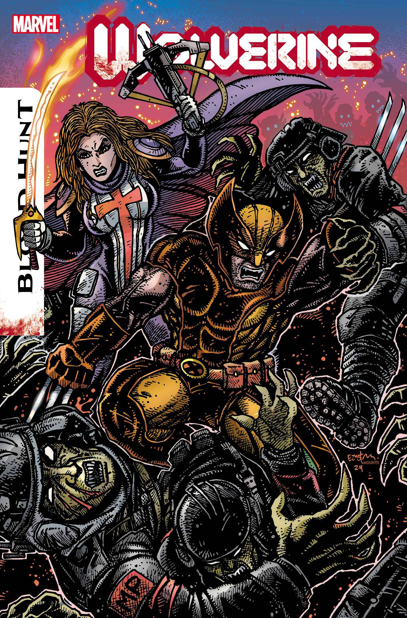 Wolverine Blood Hunt #1 MARVEL E Eastman Release 06/05/2024 | BD Cosmos