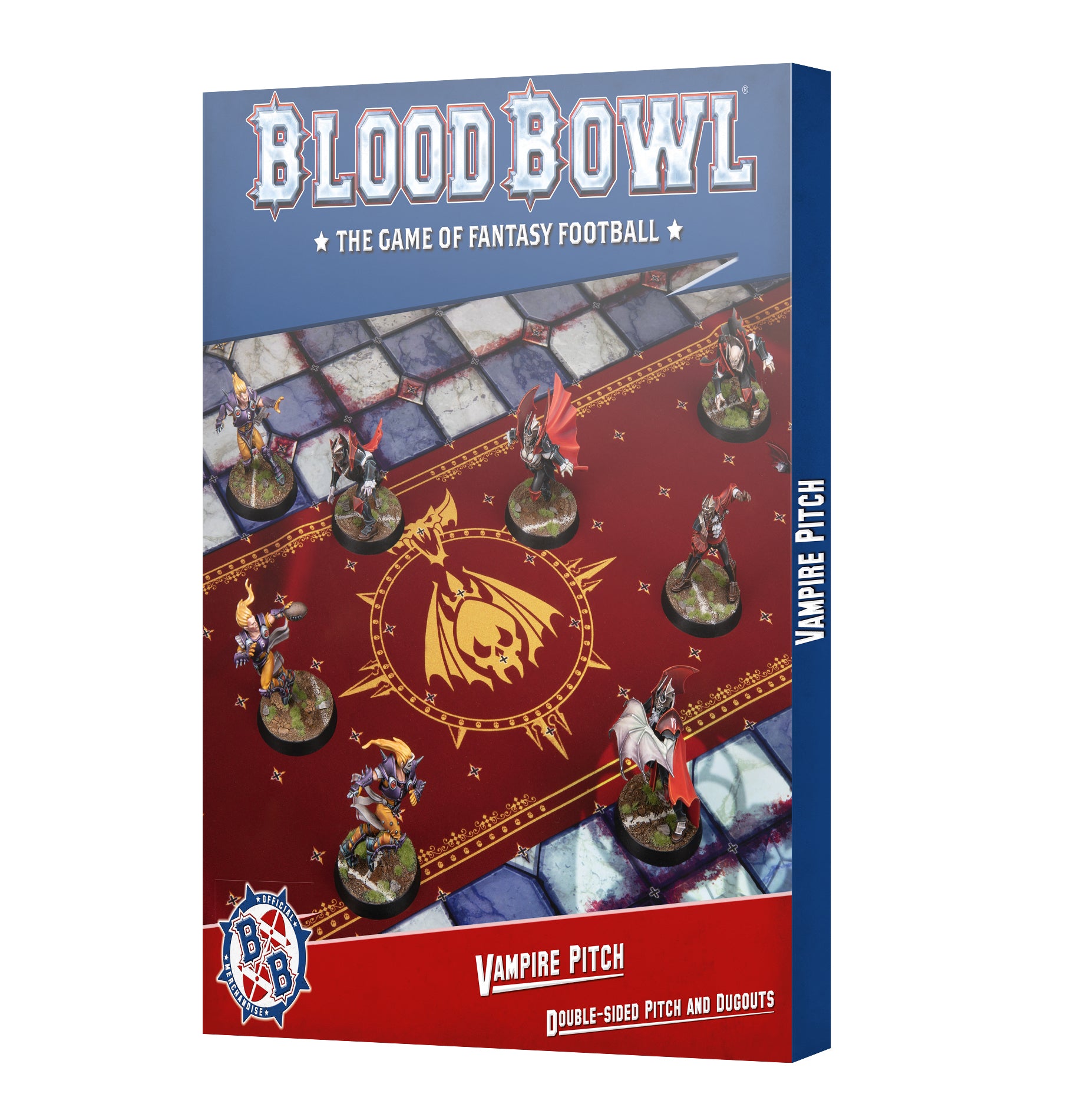 BLOOD BOWL VAMPIRE TEAM PITCH & DUGOUTS | BD Cosmos