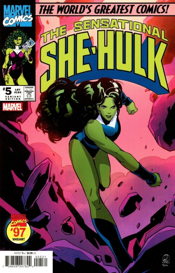 Sensational She-Hulk #5 Marvel Matteo Lolli Marvel 97 02/07/2024 | BD Cosmos