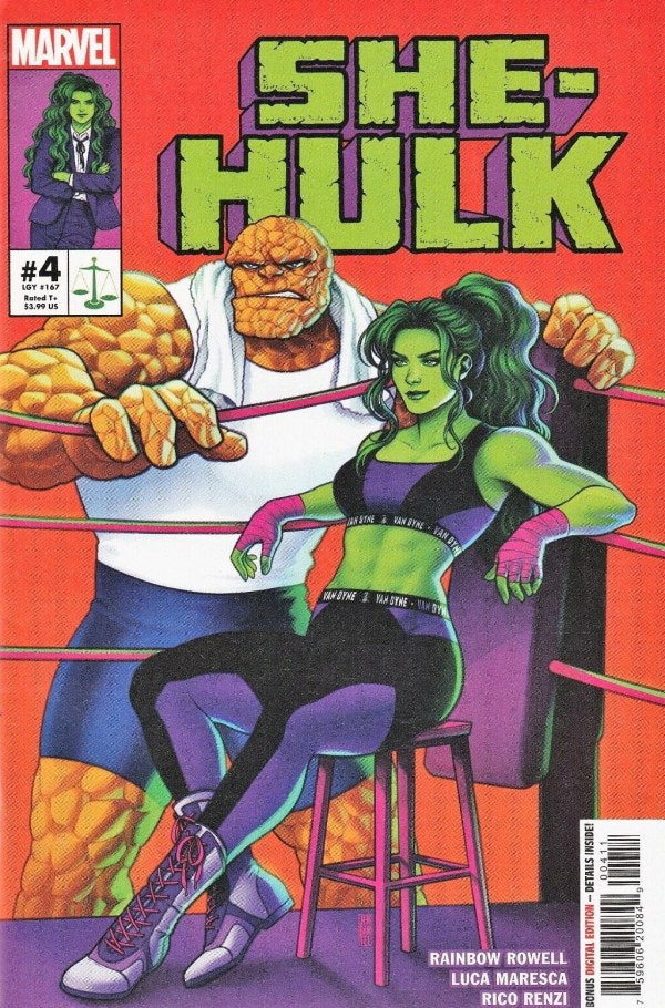 She-Hulk #4 | BD Cosmos