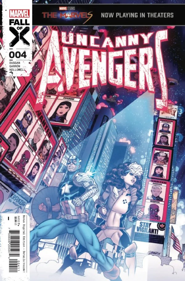 Uncanny Avengers #4 MARVEL 11/15/2023 | BD Cosmos