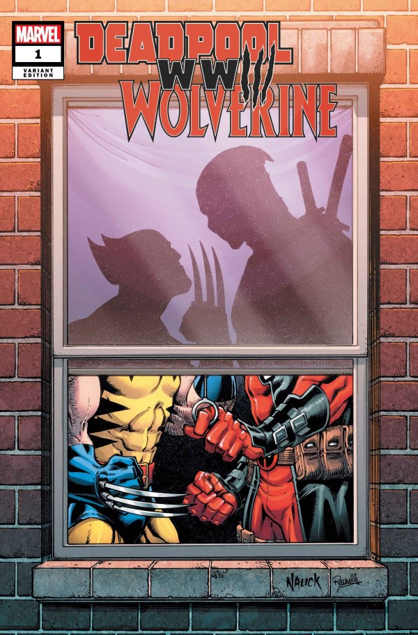 Deadpool & Wolverine Wwiii #1 D MARVEL Nauck Window 05/01/2024 | BD Cosmos
