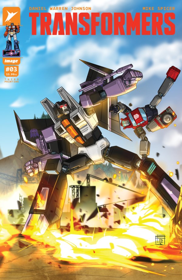 Transformers #3 3rd Print Image 04/03/2024 | BD Cosmos