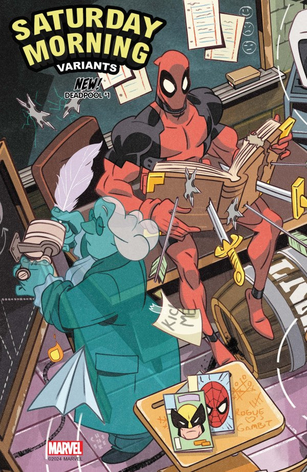 Deadpool #1 MARVEL Galloway Connecting 04/03/2024 | BD Cosmos