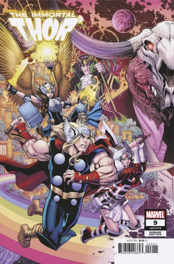 Immortal Thor #9 MARVEL Bradshaw Connecting 04/03/2024 | BD Cosmos