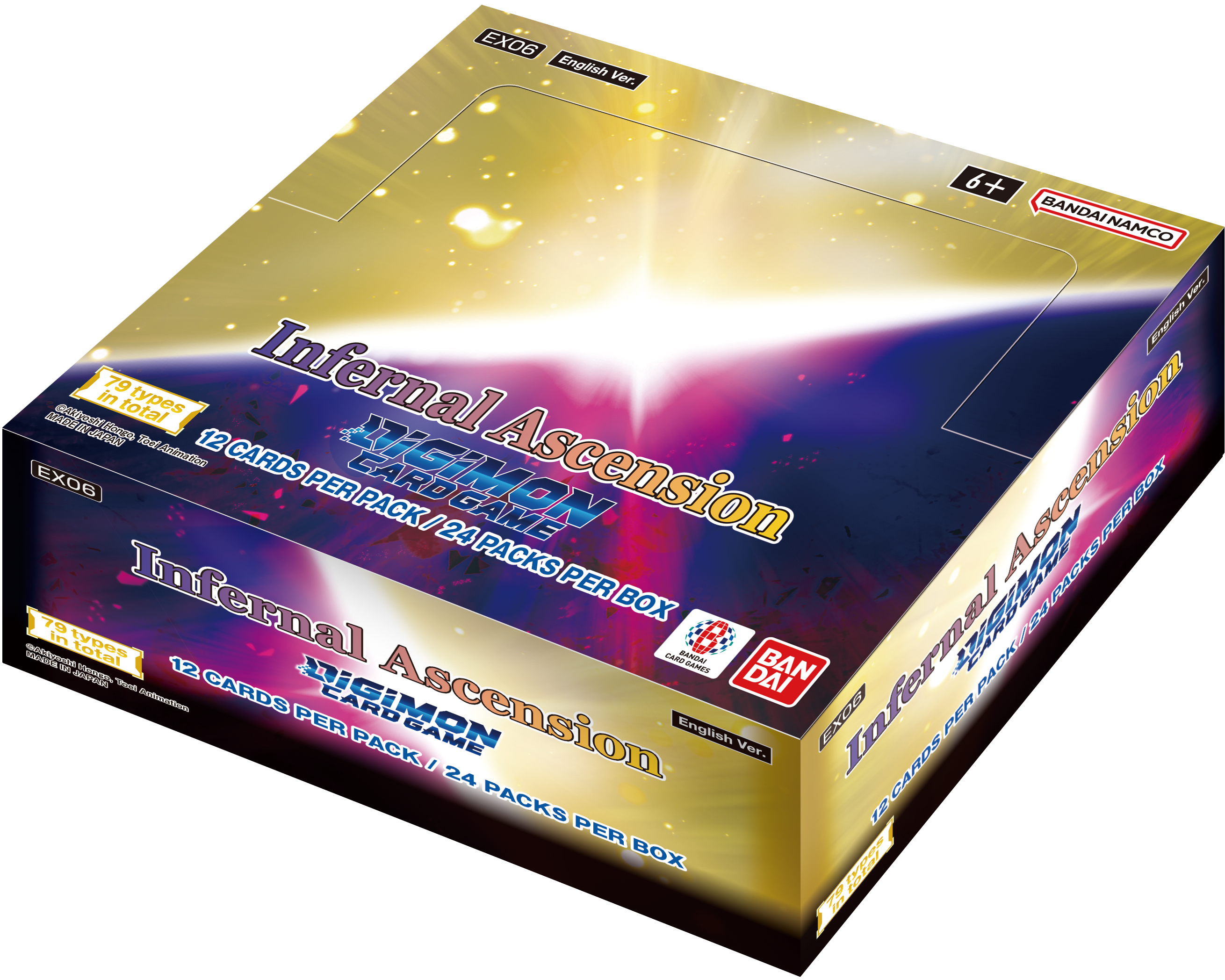 DIGIMON: INFERNAL ASCENSION EX06 BOOSTER BOX - TAX IN PRICING | BD Cosmos