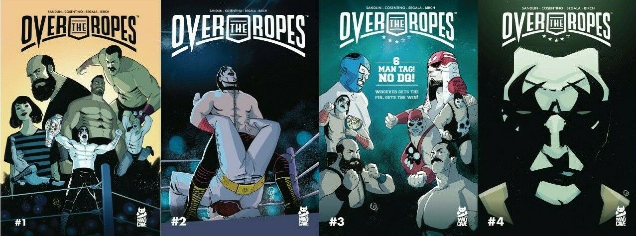 Over The Ropes #1-4 Mad Cave | BD Cosmos