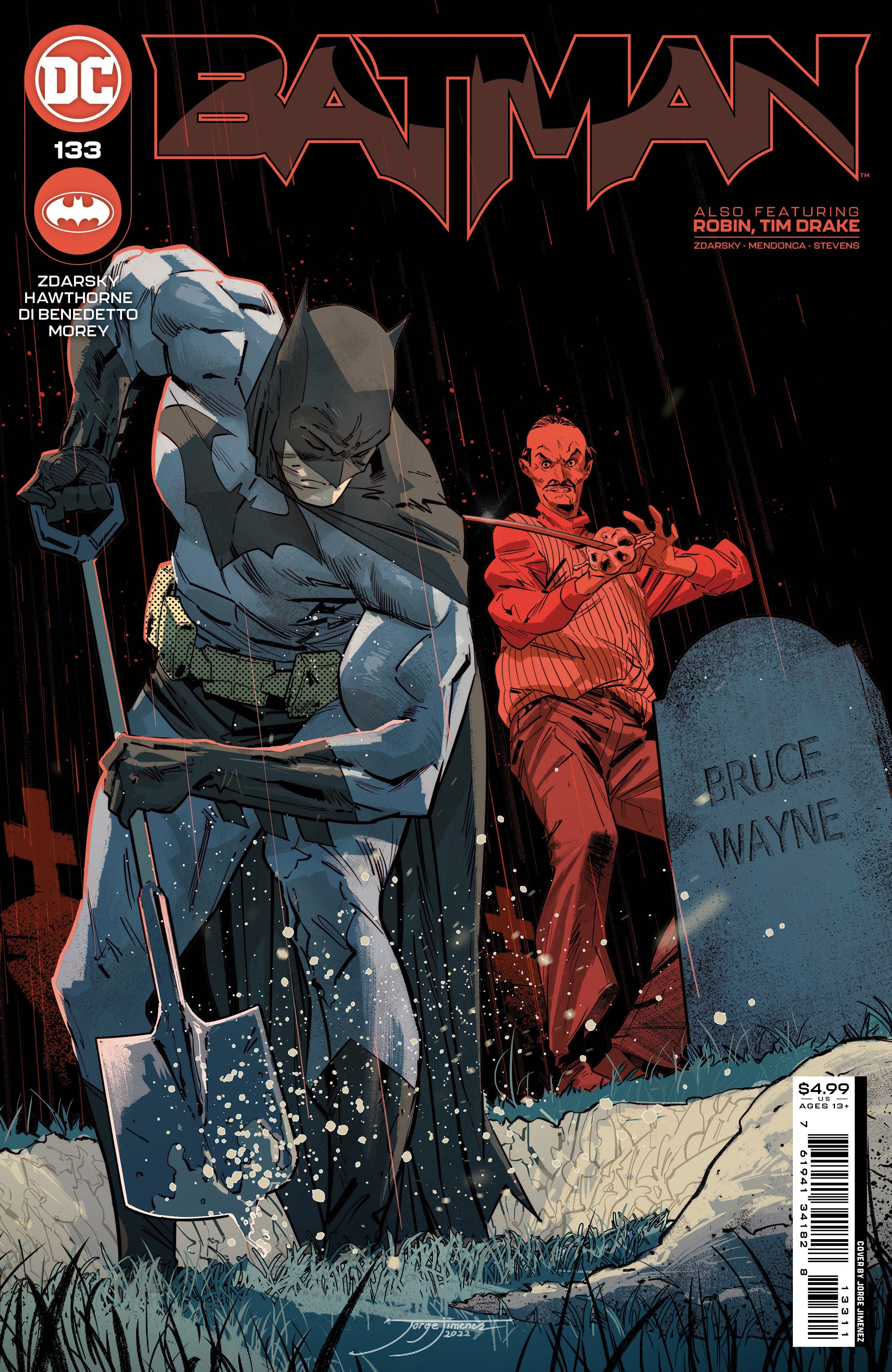 Batman #133 (2016) DC Jimenez Release 03/08/2023 | BD Cosmos