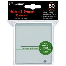 UP BOARD GAME SPECIAL SIZED SLEEVES 69MM X 69MM | BD Cosmos