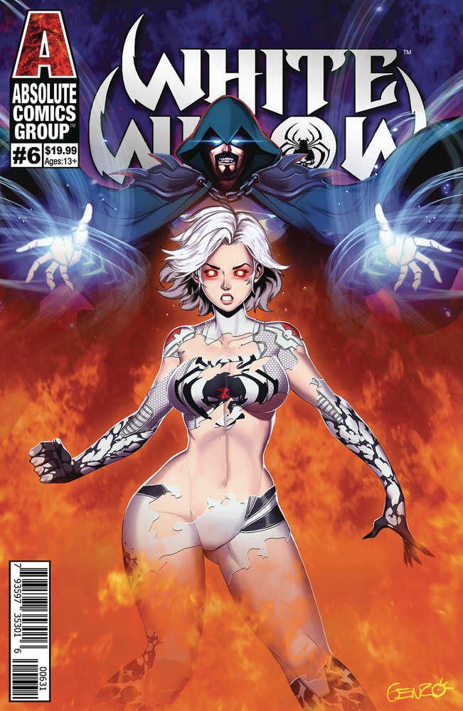 White Widow #6 Cover C Genzoman Wraparound Lenticular | BD Cosmos