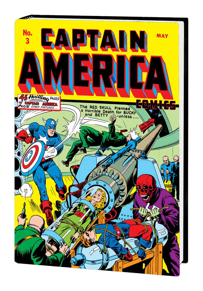 Golden Age Captain America Omnibus Hardcover Volume 01 Schomburg Direct Market Va | BD Cosmos