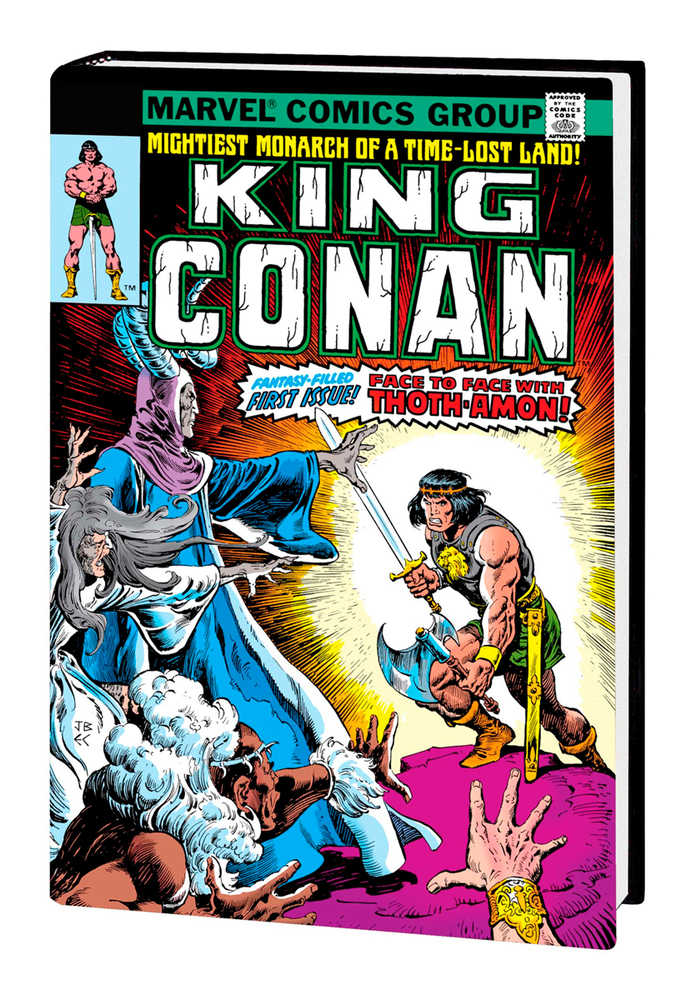 Conan King Original Marvel Years Omnibus Hardcover Volume 01 Direct Market Variant | BD Cosmos