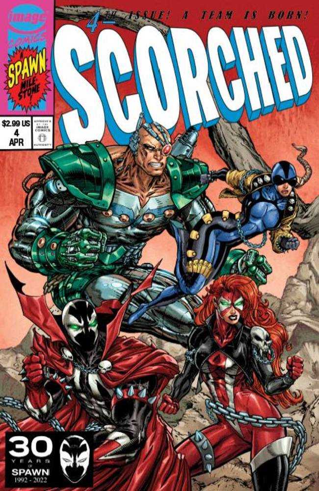 Spawn Scorched #4 Cover B McFarlane | BD Cosmos