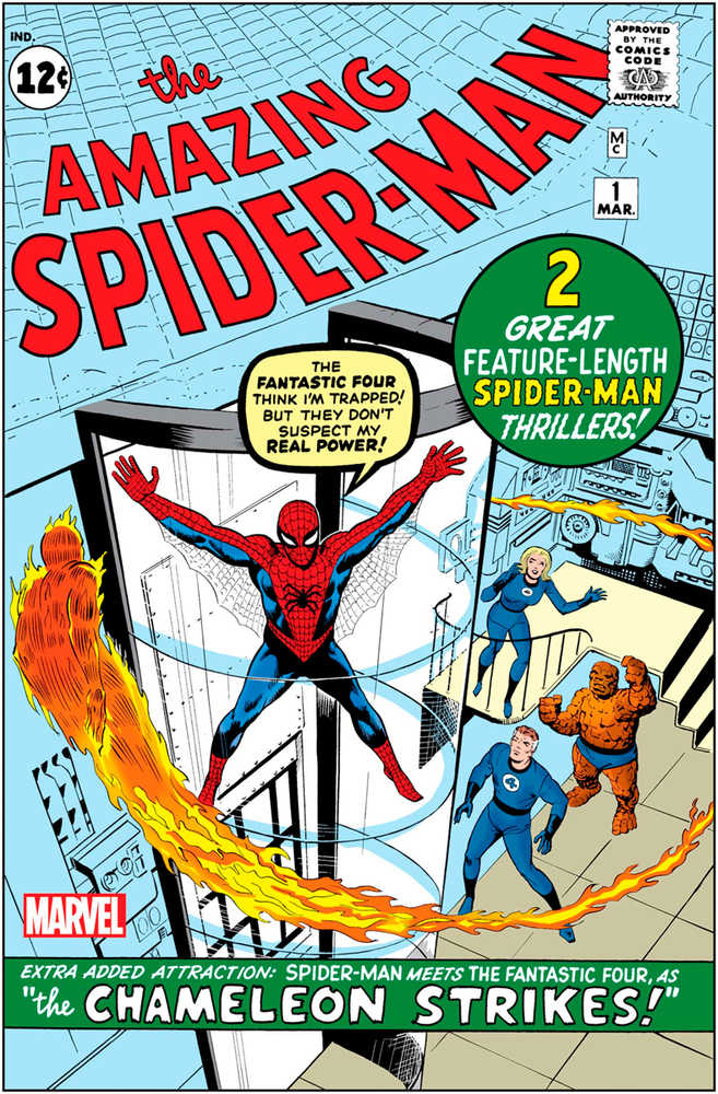 Amazing Spider-Man #1 Facsimile Edition (2022) Kirby Ditko Release 10/05/2022 | BD Cosmos