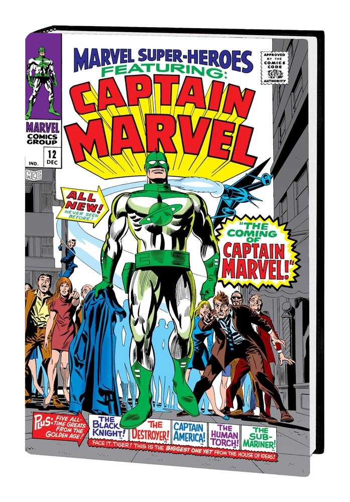 Captain Mar-Vell Omnibus Hardcover Volume 01 Colan Direct Market Variant | BD Cosmos