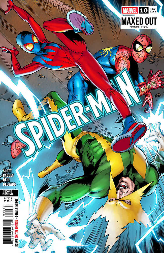 Spider-Man #10 Mark Bagley 2nd Print 08/23/2023 | BD Cosmos