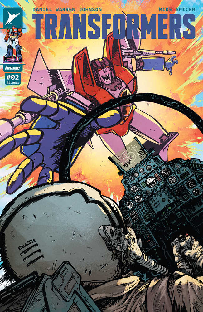 Transformers #2 1st Print IMAGE A Johnson & Spicer 11/08/2023 | BD Cosmos
