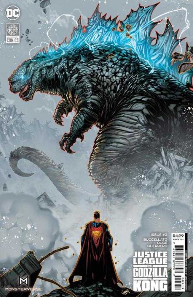 Justice League vs Godzilla vs Kong #3 2nd Print DC 01/31/2024 | BD Cosmos