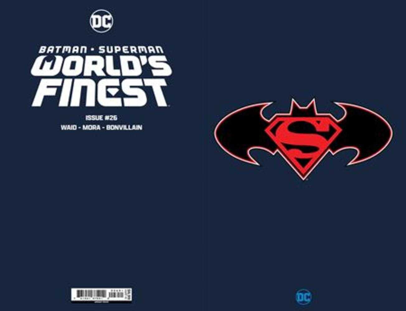 Batman Superman Worlds Finest #26 DC E Logo Foil 04/17/2024 | BD Cosmos