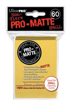 UP D-PRO SML PRO-MATTE YELLOW 60CT | BD Cosmos