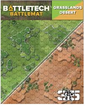 BATTLETECH: BATTLE MAT GRASSLAND/DESERT | BD Cosmos