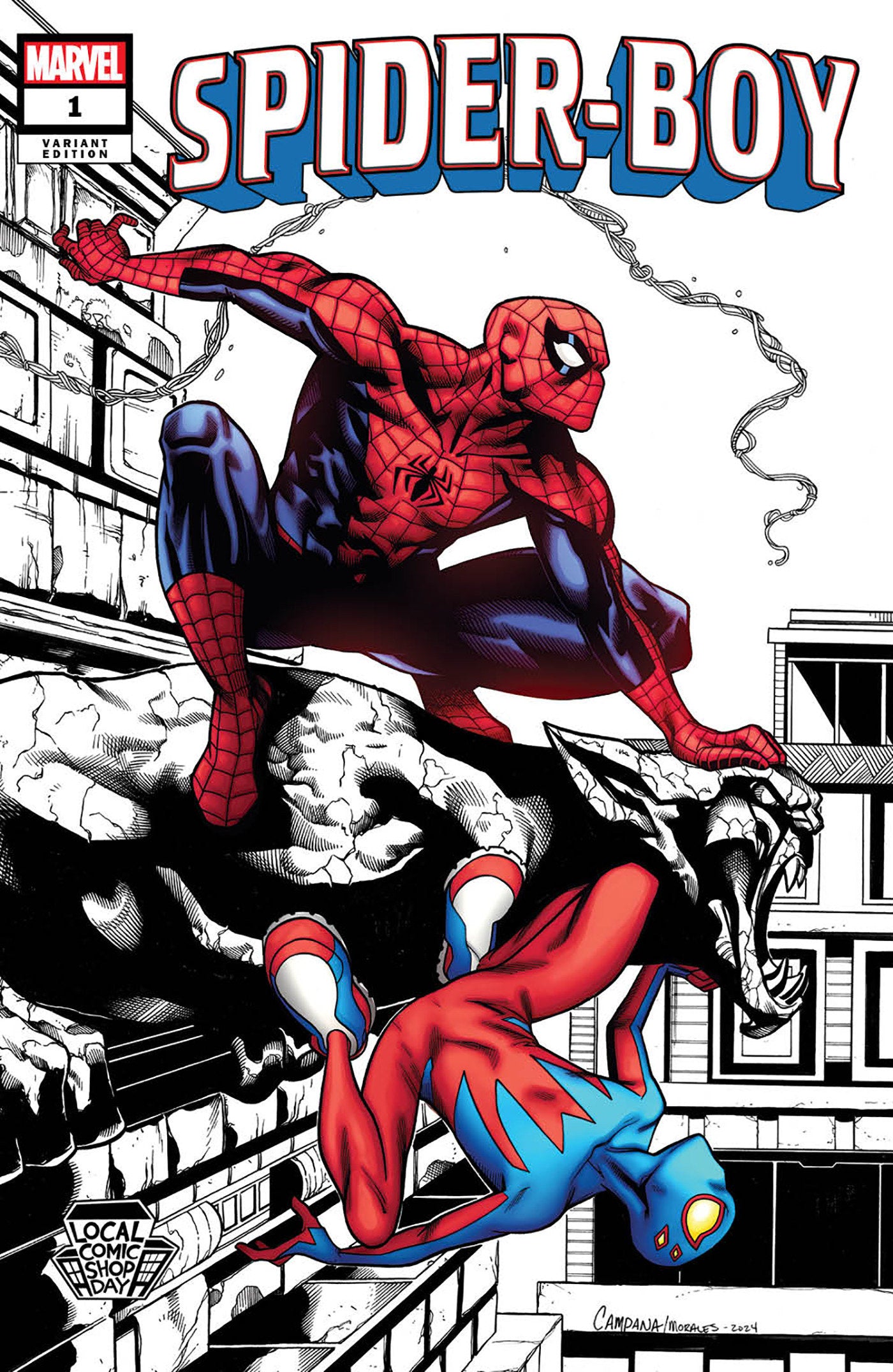 Spider-Boy #1 Marvel Campana LCSD Variant 11/01/2023 | BD Cosmos