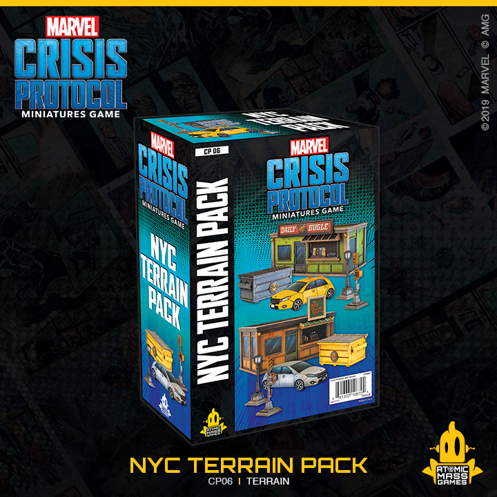 MARVEL CRISIS PROTOCOL: NYC TERRAIN PACK | BD Cosmos