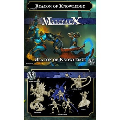 MALIFAUX 2E: ARCANISTS - SANDEEP CREW BEACON OF KNOWLEDGE - UPDATED TO M3E | BD Cosmos