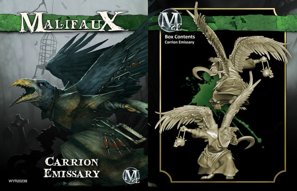 MALIFAUX 2E: RESURRECTIONISTS - CARRION EMISSARY - UPDATED TO M3E | BD Cosmos
