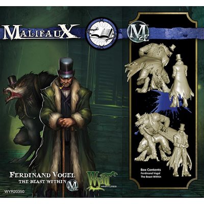 MALIFAUX 2E: ARCANISTS - FERDINAND VOGEL - THE BEAST WITHIN  - UPDATED TO M3E | BD Cosmos