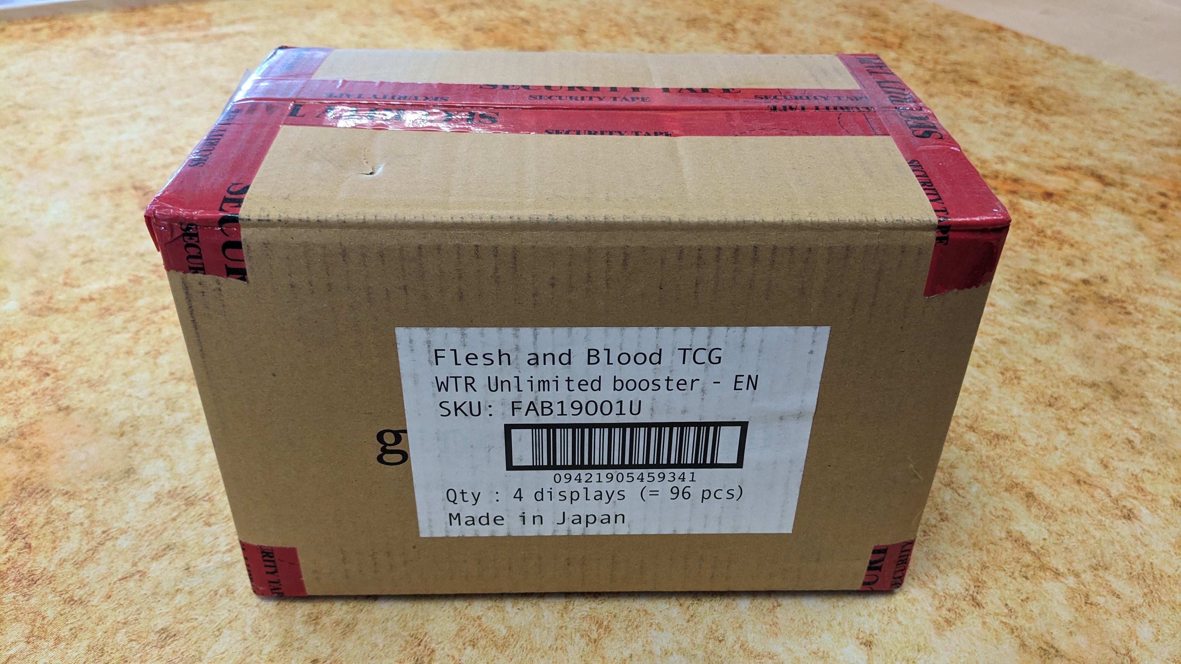 FLESH AND BLOOD: WELCOME TO RATHE BOOSTER CASE SEALED | BD Cosmos
