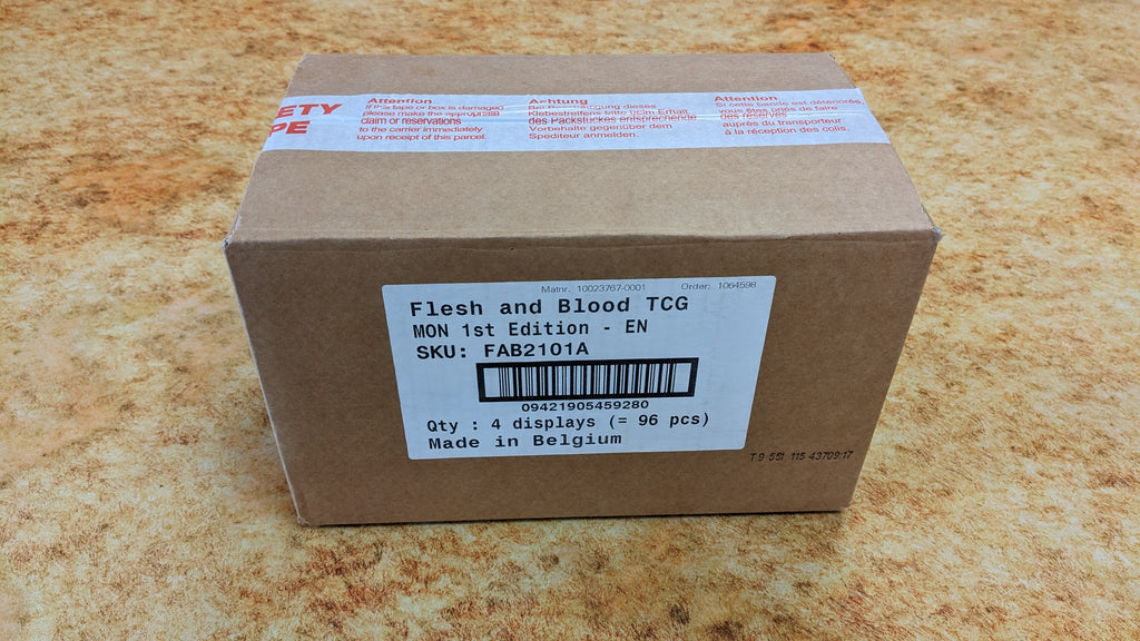 FLESH AND BLOOD: MONARCH *1ST* EDITION SEALED BOOSTER CASE – BD Cosmos