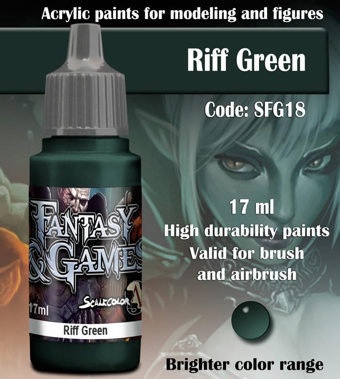 FANTASY & GAME: RIFF GREEN SFG-18 | BD Cosmos
