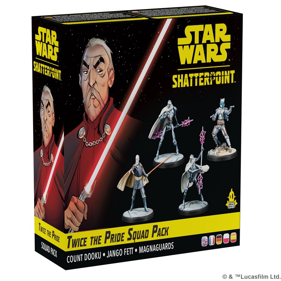 STAR WARS SHATTERPOINT: TWICE THE PRIDE - COUNT DOOKU SQUAD | BD Cosmos
